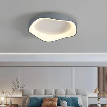 Modernus Nauji LED lubų šviestuvai svetainei Miegamasis Valgomasis pritemdomas Balta pilka Lempa Vidinė apvali sqaure Šviestuvai Blizgesys