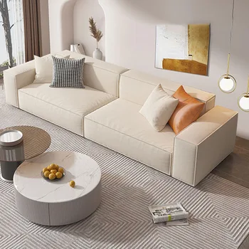 Modulinės svetainės sofos Debesys Europos akcentas Pūkai Prabangi tingi sofa Modernus atlošas Muebles Para El Hogar salono baldai