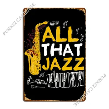 Music Blues Jazz Saxophone Metal Plaque Poster Pub Printing Wall Cave Plaques Alavo ženklo plakatas