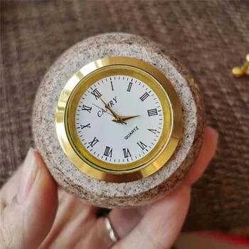 Natūralūs akmenys Kristalai Rutulinis laikrodis Reiki brangakmenių dekoravimas Meditacija Gydomieji kristalai kambario dekoravimui