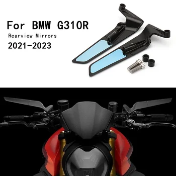 Nauja 2021 2022 2023 skirta BMW G310R G 310 R g310r Galinio veidrodžio motociklų priedai Galinio vaizdo veidrodžiai 360° pasukami