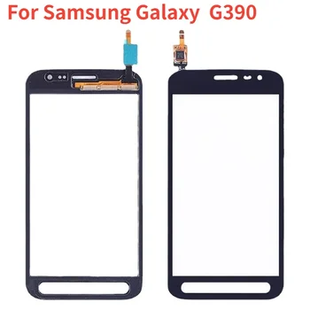 naujas jutiklinis ekranas Samsung Galaxy G390 Xcover 4 SM-G390F jutiklinio ekrano skaitmeninimo izoliatoriaus LCD priekinio stiklo jutiklio skydelio keitimas