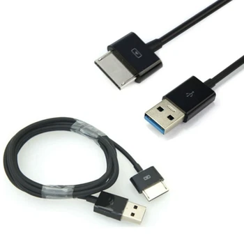 Naujas USB įkroviklio kabelio datos linija ASUS Eee Pad Transformer Vivo Tab RT VivoTab TF600 TF600T TF810C TF701 TF701T +Nemokamas pristatymas