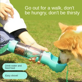 NAUJI augintiniai išeina gerti puodeliųŠunų gėrimo puodeliai keliauja nešiojami šunų vandens buteliaiPetai pridedami prie puodeliųPet reikmenys