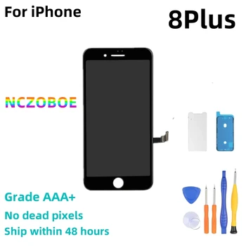 NCZOBOE Aukštos kokybės LCD pilnas komplektas, skirtas IPHONE 7 7 PLUS LCD ekranas Jutiklinio ekrano surinkimas Pakeitimas Skirta iPhone7 iPhone 7plus