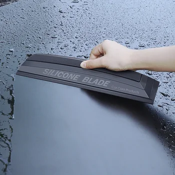Nesubraižytas minkštas silikonas Patogus valytuvas Automobilių įvyniojimo įrankiai Vandens langų valytuvas Džiovinimo ašmenys Švarus Grandymo plėvelė Grandiklio priedai
