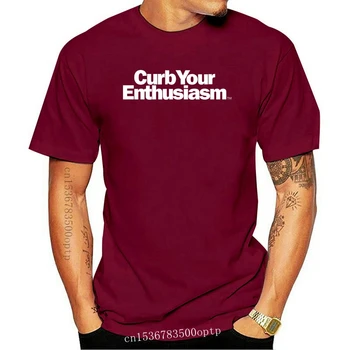New Shotdeadinthehead Official Curb Your Enthusiasm Logo T Shirt Pour Homme T Shirt Hot Topic Men Short Sleeve
