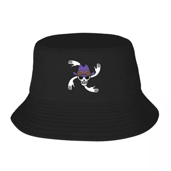 Nico Robin Piratų vėliavos kaušo kepurės Panamos skrybėlės Vaikai Bobo skrybėlės Šaunios žvejo kepurės Žvejybos Unisex kepurės