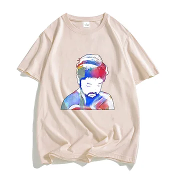 Nujabes Lo-Fi Music Jazz Hip Hop Seba Jun marškinėliai MEN Portrait Casual marškinėliai 100% medvilnė Aukštos kokybės marškinėliai Dizaino pojūtis