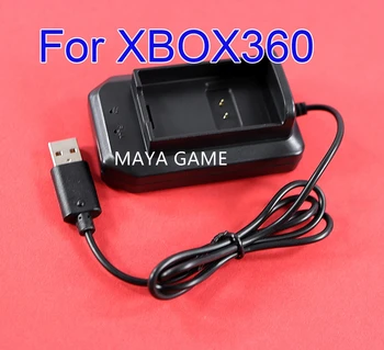 OCGAME Aukštos kokybės karštas pardavimas Juodas belaidis valdiklis Battery Pack USB įkrovimo įkroviklis Doko stotis Xbox360 Xbox 360