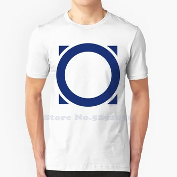 Omni logotipas Aukštos kokybės marškinėliai Madingi marškinėliai Naujas 100% medvilninis trikotažas