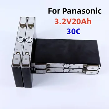 Original 3.2V20Ah For Panasonic Ličio geležies fosfato baterija 30C didinimo paleidimas Energijos kaupimas LiFePO4 baterija