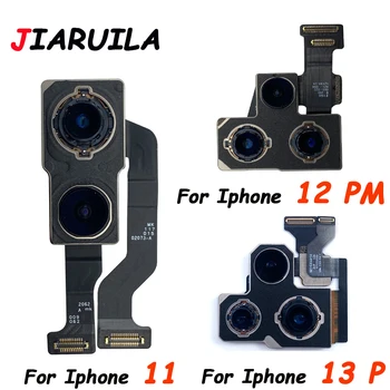 Originali galinė kamera, skirta iPhone 14 Pro MAX galinė kamera Galinis pagrindinis objektyvas Flex kabelio kamera skirta iPhone 11 12 13 14 Pro MAX kamera