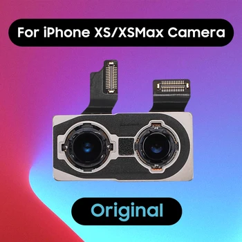 Originali galinė kamera, skirta iPhone XS MAX Plustraseira Rear Main Big Lens Flex Cable XS kamera
