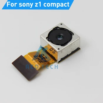 Originali galinė pagrindinė galinė kamera, skirta Sony Xperia Z1 Compact M51W Z1mini Big Camera Flex kabelio atsarginės dalys Greitas pristatymas