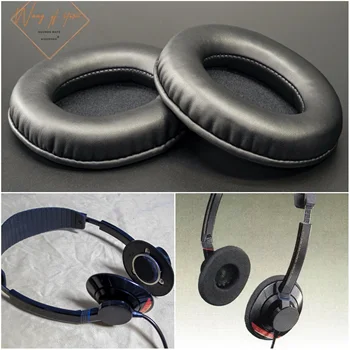Ovali elipsė kiaušinio formos odinė ausų pagalvėlė putų pagalvėlė Sony MDR CD5 CD6 CD7 ausinių ausinės