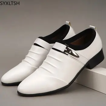 Oxford Shoes Business Suit Slip on Shoes Men Italiano Formal Shoes for Men Office 2023 Loafers Men Coiffeur казаки мужские обувь