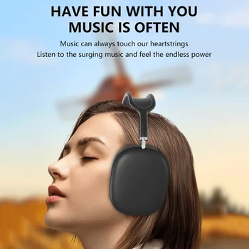 P9 Tws belaidės ausinės virš ausies Stereo Hi-Fi ausinės Bosas su mikrofonu Triukšmo slopinimas Žaidimai Sportinės ausinės