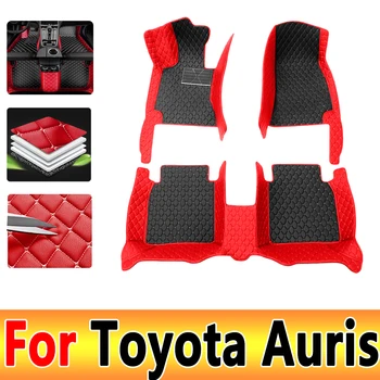 Pagal užsakymą pagaminti odiniai automobilių grindų kilimėliai Toyota Auris E180 2012 2013 2014 2015 2016 2017 2018 Kilimai Kilimėliai Pėdų pagalvėlės Priedai