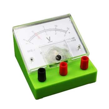 Patikimas ampermetro voltmetras vidurinių mokyklų moksleiviams ir mokytojams, atliekantiems elektrinius eksperimentus matuokliai