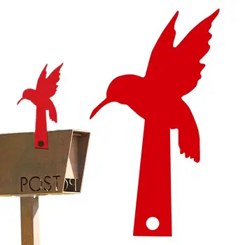 Pašto dėžutė Raudona vėliava Balandžių forma Pašto dėžutė Akrilo vėliavos Pakelės pašto dėžutės ryškios spalvos vėliavos automobilių stovėjimo aikštelės pašto dėžutės kieme