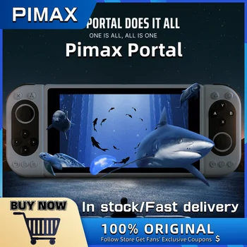 Pimax Portal rankinė žaidimų konsolė su 4K 144 Hz ekranu, žaidimų konsolė Android , konsolės žaidimai, žaidimai debesyje