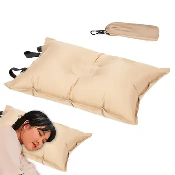 Pripučiama kempingo pagalvė Kempingo pagalvės Galvos atrama Labai elastingi nešiojami kempingo reikmenys Nepralaidžios pripučiamos pagalvės