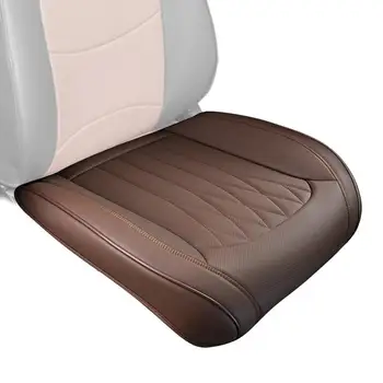 PU odinė automobilio sėdynės dangtelio apsauga Auto Car PU odinės apsaugos dangtelio apsaugos nuo slydimo PU odinės priekinės automobilio sėdynės dangčio apsaugos, skirtos