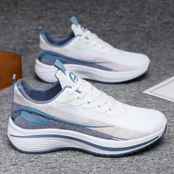 Putian vyriški batai 2023 m. ruduo Nauji laisvalaikio bėgimo bateliai Storas dugnas Vidurinės mokyklos moksleivis Sportiniai balti tėčio potvynio batai