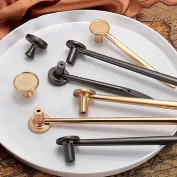 Sagės dizaino perlų aukso spintelės rankenėlės ir rankenos cinko lydinio virtuvės rankenos stalčių rankenėlės traukia baldų rankenų aparatūrą