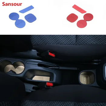 Sansour Non-Slip Cup Coaster Lizdo vidinė puodelio laikiklio pagalvėlė Suzuki Jimny automobiliniams kilimėliams 4 spalvų aliuminio