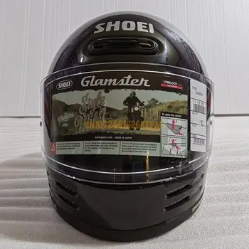 SHOEI GLAMSTER Classic Retro viso veido šalmas, skirtas Harley Cruise laisvalaikio motociklų ir plento lenktynių apsauginiam šalmui Marquez