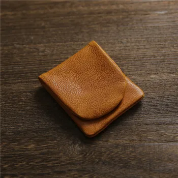 SIKU natūralios odos vyriškos Hasp piniginės piniginės laikikliai mažos moteriškos piniginės kortelės laikiklis