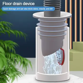 Silikoninės kanalizacijos kanalizacijos vamzdžių sandarinimo žiedas virtuvės skalbimo mašina antikvapinė grindų kanalizacijos kištukas vonios kambario aksesuarai