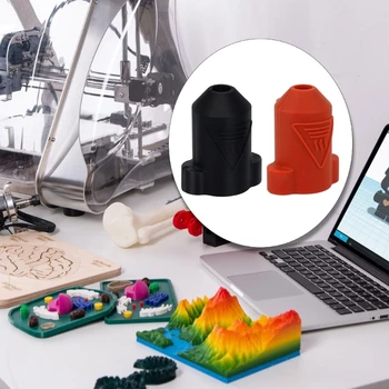 Silikoninės kojinės K1 3D spausdintuvui Hotend šilumos izoliacijos dėklo dangtelis Silikoninė kojinė