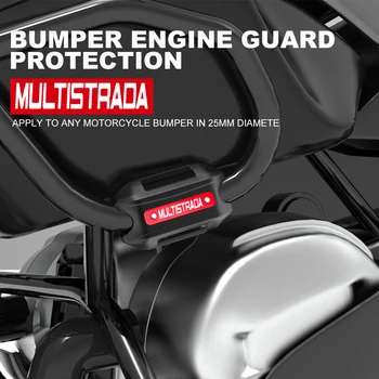 skirta Ducati Multistrada 950 1100 1200 /S/GT 1260 Motociklų variklis Apsauga nuo susidūrimo juostos Buferis Dekoratyvinė apsauga Blokelių priedai