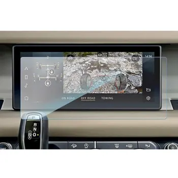 skirta Land Rover Defender 90 110 10 colių 2020 2021 GPS NavigationCenter ekranas Automatinis salonas Grūdinto stiklo ekrano apsauga