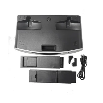 skirta PS VR2 įkrovimo stoties stovui VR valdiklio įkrovimo dokas su ausinių ekrano stovo valdiklio įkrovikliais
