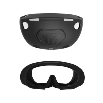 skirta PS4 VR valdiklio dangteliui Apvynioti minkštas silikoninis PSVR dėklas, skirtas VR ausinių akinių apsaugai neslystanti guminė oda