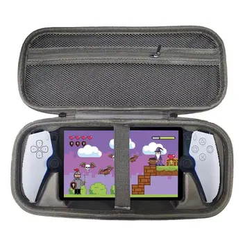 skirta PS5 EVA kietosios saugyklos dėklas Žaidimų šeimininkas Dvigubi žaidimų pultai nešiojimo dėžutė Kelionių organizatorius Rankinė PlayStation Portalo nuotoliniam žaidimui