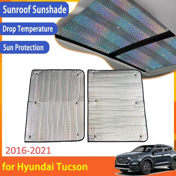Stoglangis Apsauga nuo saulės Hyundai Tucson TL 2016 2017 2018 2019 2020 2021 Priedai Stogas Nuo saulės Šilumos izoliacija Priekinio stiklo dalys