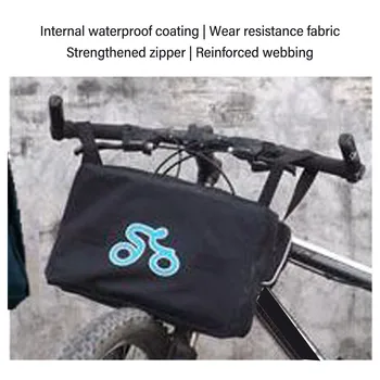 Sulankstomas dviračio krepšys Sutirštintas Oksfordo audinio kalnų dviračio nešiojimo dėklas kelionėms