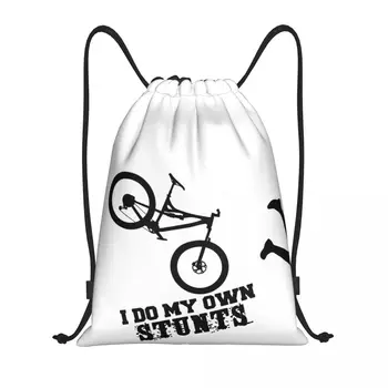 Sutraukiami krepšiai Sporto krepšys Aš darau savo triukus Juokingas kalnų dviratis būtinas saugus 
 Aukščiausios kokybės kuprinės pėstininkų pakuotės užtrauktukas