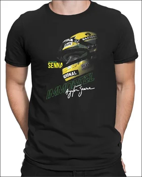 The Legend Ayrton Senna Vyriškų marškinėlių formulės gerbėjų marškinėliai