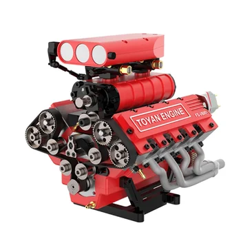 Toyan V8 FS-V800GCS variklio benzininių variklių modelių rinkiniai su kompresoriumi 