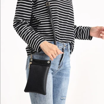 Trend Fashion Small Crossbody Bags Women Mini PU Leather Shoulder Messenger Bag Clutch Bolsas Ladies Phone Bag Purse Handbag