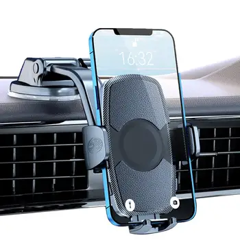 Universalus telefono laikiklis automobiliui modernizuotas viena ranka valdomas automobilio mobiliojo telefono laikiklis Atnaujintas telefono laikiklis automobilio oro išleidimo spaustukui
