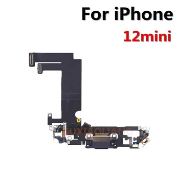 Uodegos kištuko kabelis 12MINI įkrovimo sąsaja USB ausinių prievadas Mikrofonas, skirtas iPhone 12mini Mobiliųjų telefonų remonto dalys