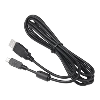 USB duomenų laido įkrovimo kabelio laidas 12pin skirtas OLYMPUS CB-USB5 / CB-USB6 pakeitimui