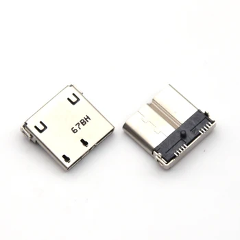 USB įkroviklio lizdo lizdas Asus transformatoriaus knygai T300 Chi USB prievado lizdo sinchronizavimo data Įkrovimo jungtis 